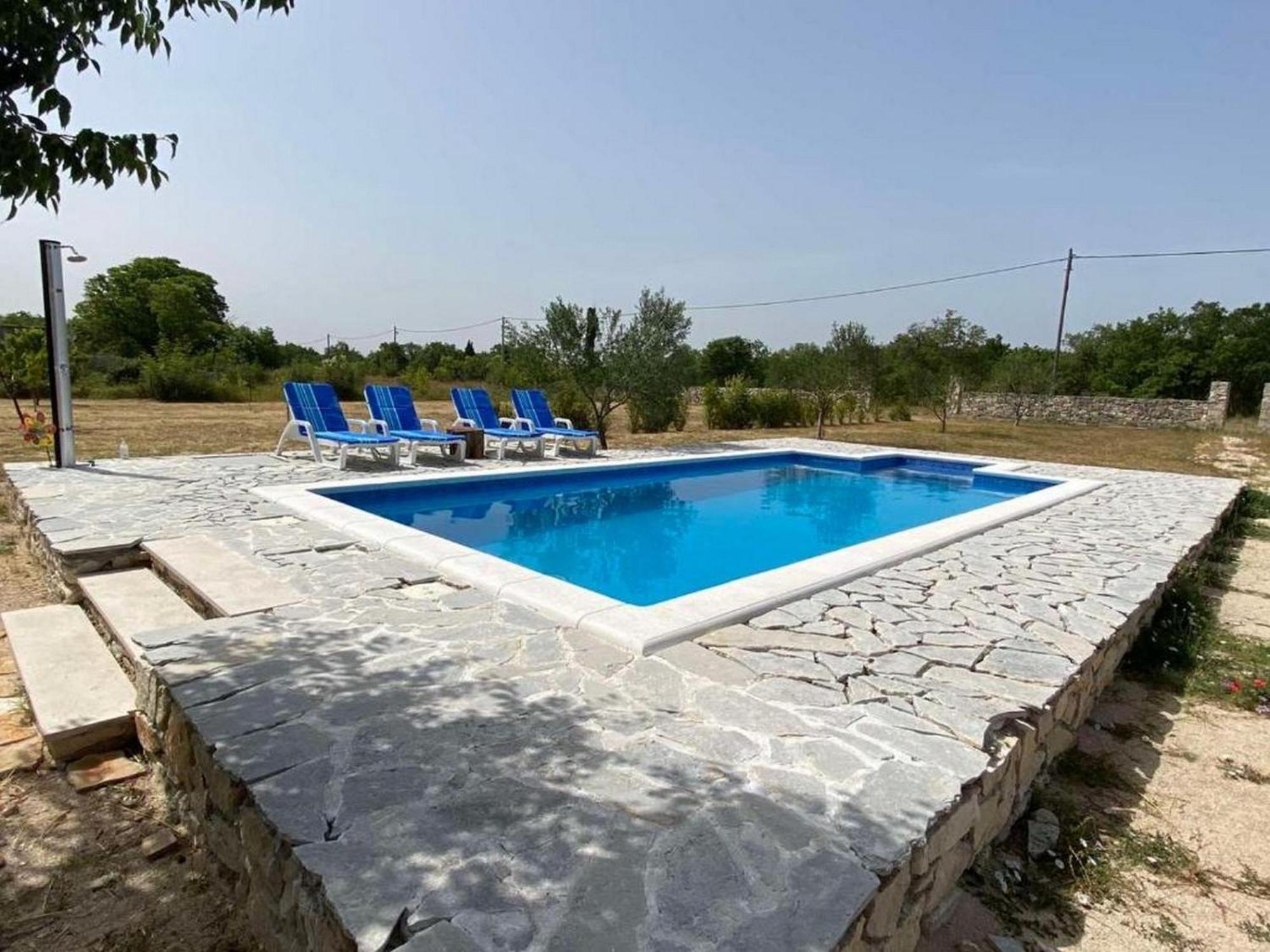 Villa Mandorla With Private Pool Zadar Exterior foto